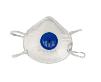 Maskë mbrojtëse pluhuri Lahti Pro L1200200, FFP1 me valvul, set 3 copë, e bardhë