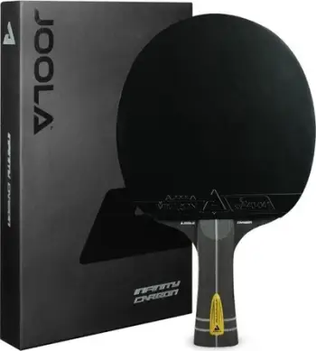 Raketë pingpongu Joola Infinity Carbon, karbon, dorezë ERGO GRIP, e zezë