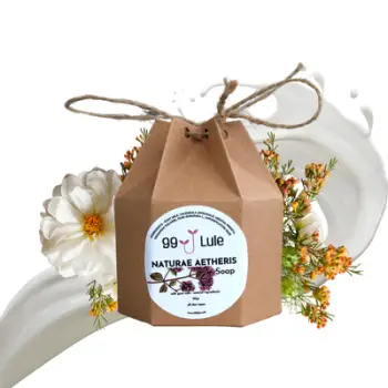 Sapun 99 Lule Naturae Aetheris, qumësht dhie & bimë, 80gr