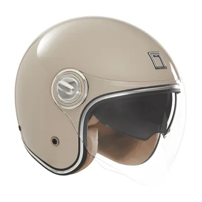Helmetë moto Nox Premium Heritage, jet, e zezë - 1
