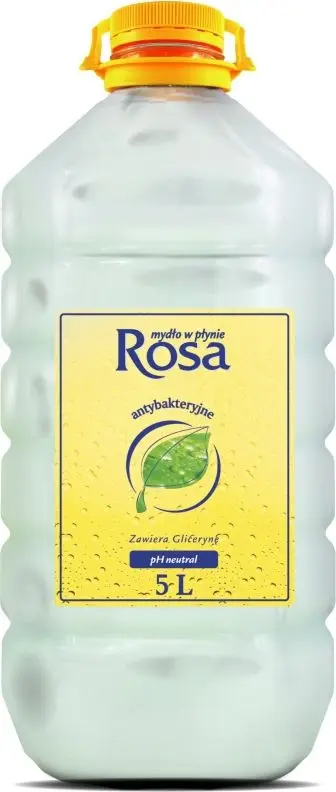 Sapun antibakterial Rosa Refill, 5L, vitaminë A E F, aromë Sensitive