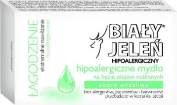Sapun Biały Jeleń Soothing, 85 g