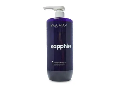 Shampo për flokë bjonde të ngjyrosur Tomas Arsov Sapphire, 1000 ml - 1