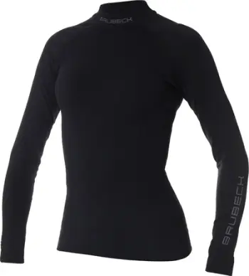 Bluzë termoaktive Brubeck Thermo Extreme LS15280 për femra, madhësia L, e zezë