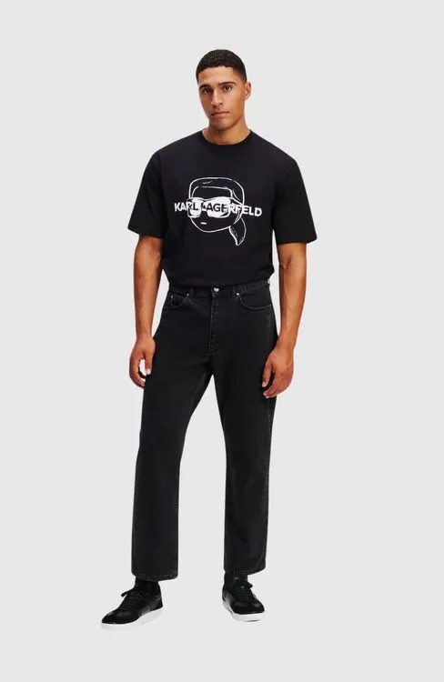 kl relax straight leg jeans - 4