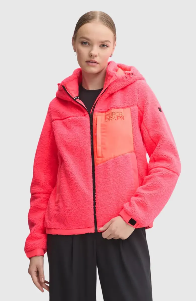 Hooded Fleece Trekker Jkt - 1