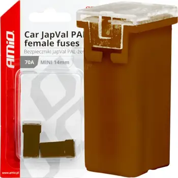 Siguresa makine AMiO JAPVAL PAL, 70A, set 2 copë