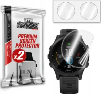 Film mbrojtës qeramik GrizzGlass Ceramic Film për Garmin Forerunner 945, 2 copë, transparent