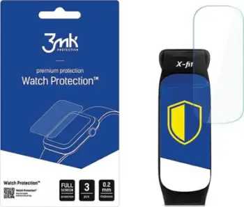 Film mbrojtës smartwatch 3MK ARC Watch, për Niceboy X Fit Plus Solar, set 3 copë, transparent