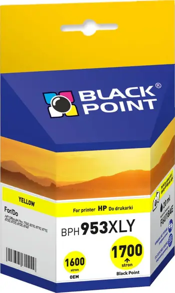 Ngjyrë printeri Black Point BPH953XLY, e verdhë