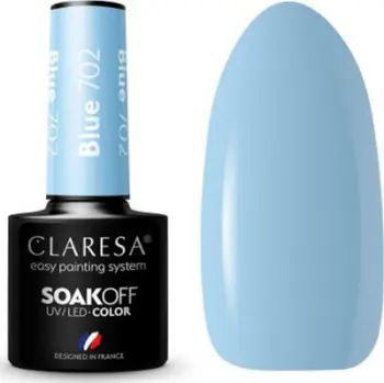 Llakk thonjsh hibrid Claresa Blue 702, i kaltër