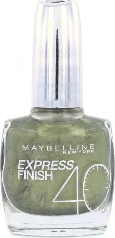 Llakk thonjsh Maybelline Express Finish 40 Second, 10ml, nuanca Khaki Green - 1
