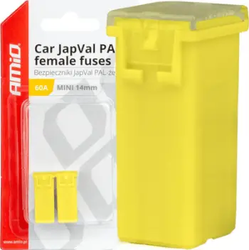 Siguresa veture AMiO JAPVAL PAL, 25A, set 2 copë