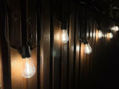 Garlandë dekorative Saska Garden Outdoor, 10 llamba LED, 8m, dritë e bardhë e ngrohtë - 2