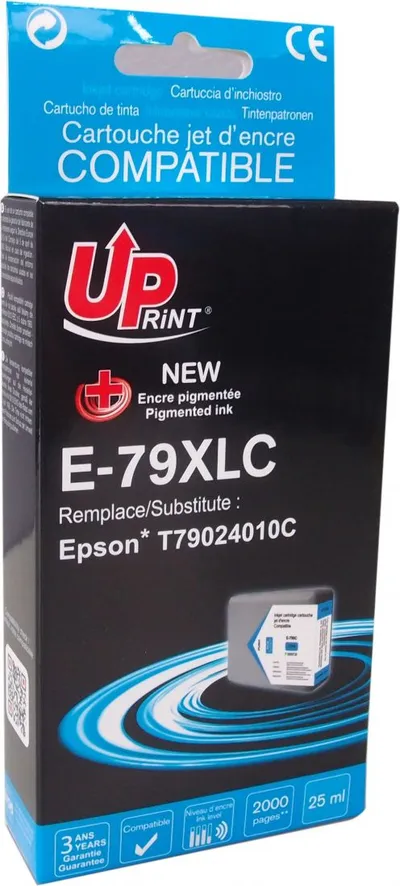 Ngjyrë printeri UPrint E-79XLC/C13T79024010, e gjelbër - 1