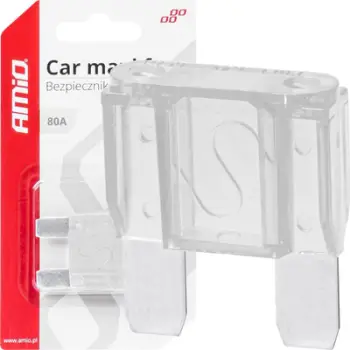 Siguresë auto AMiO 03386 Maxi Flat, 80A, transparente
