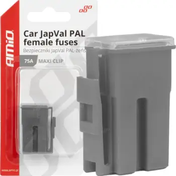 Siguresë auto AMiO 03416, 75A, JapVal PAL, gri