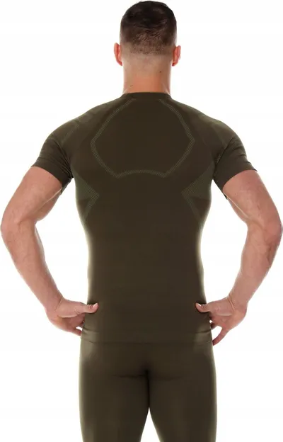 Bluzë termoaktive për meshkuj Brubeck Ranger Protect, madhësia 2XL, material elastik, gri - 2