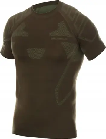Bluzë termoaktive për meshkuj Brubeck Ranger Protect, madhësia 2XL, material elastik, gri