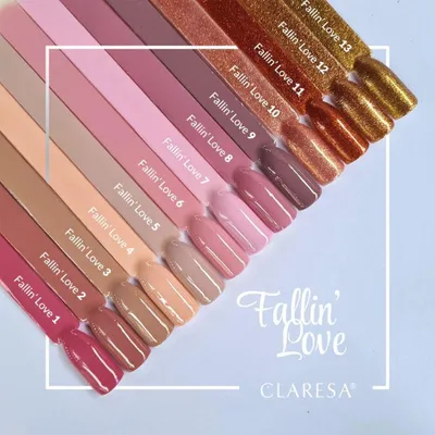 Llakk xhel për thonj ClareSA SoakOff Fallin' Love 12, UV LED, 5g - 4