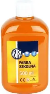Ngjyrë shkolle Astra, 500 ml, portokalli