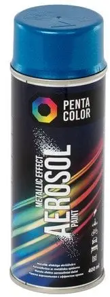 Ngjyrë sprej Pentacolor Aeros Penta, metalik blu, 400ml
