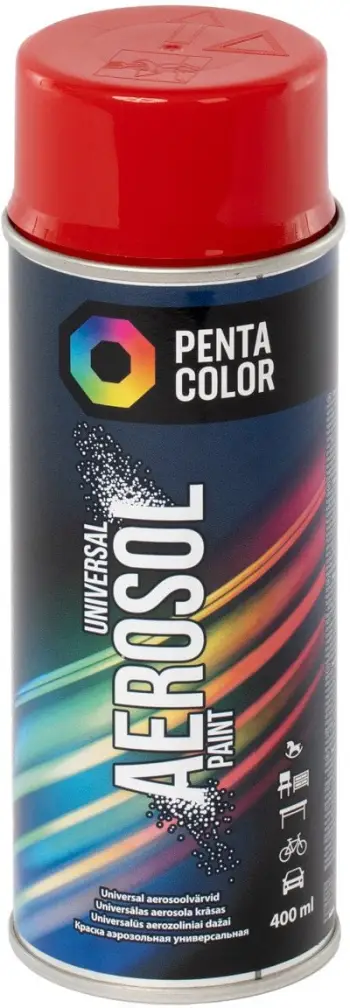 Ngjyrë sprej Pentacolor Penta, 400ml, Fire Red, e kuqe