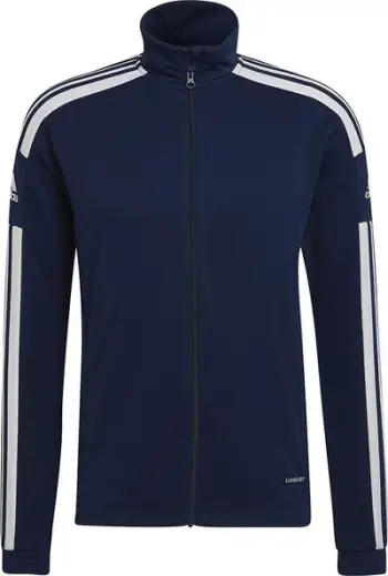 Bluzë trajnimi Adidas Squadra 21 M HC6279, poliester, teknologji Aeroready, blu navy