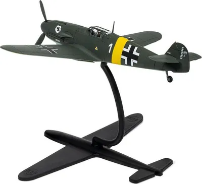 Set modeli aeroplani Airfix Messerschmitt BF109F4, STARTER SET, për fillestarë - 3