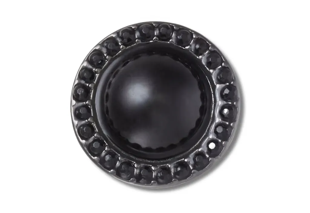 CrocsBlack Dome With Gems - 1