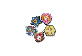Aksesorë Crocs Jibbitz Paw Patrol, set 5 copë, shumëngjyrëshe