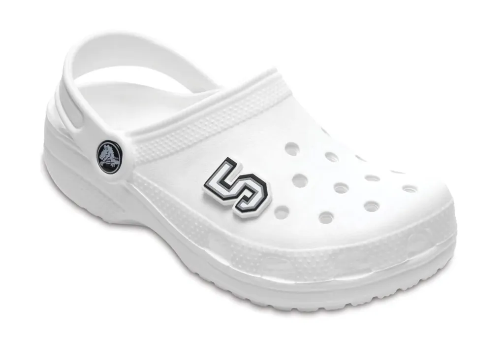 CrocsJibbitz B&w Number 5 - 5