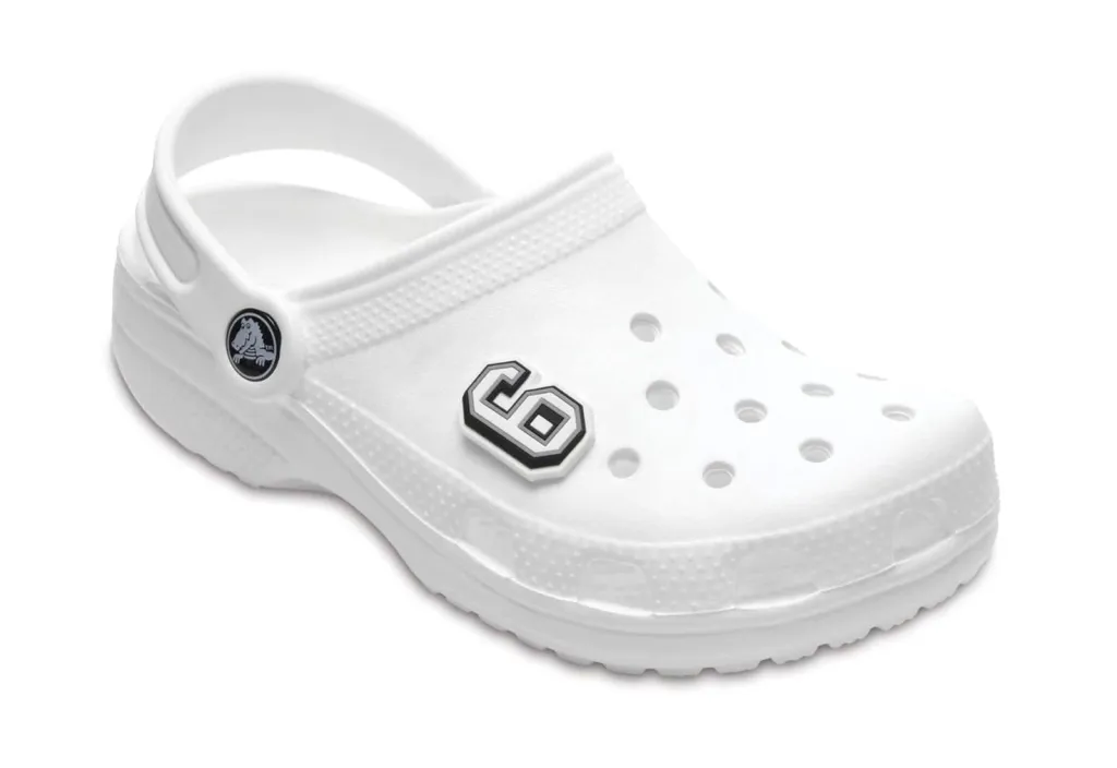 CrocsJibbitz B&w Number 6 - 3