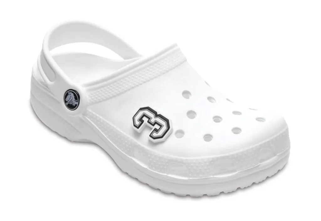 CrocsJibbitz B&w Number 3 - 5