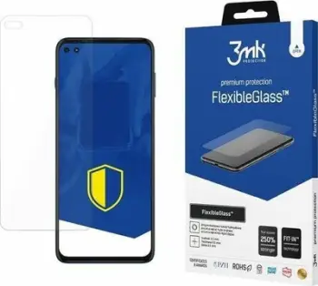 Mbrojtës ekrani 3MK FlexibleGlass për Motorola Moto G100 5G, xham hibrid, antibakterial, transparent