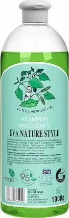 Shampo për flokë Eva Natura Pollena Birch, 1L, për flokë normalë dhe të yndyrshëm