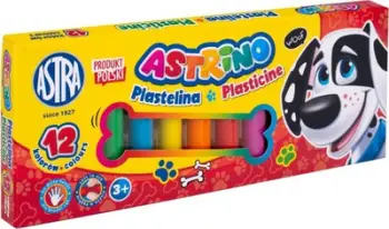 Plasticinë Astra Astrino, set 12 ngjyra