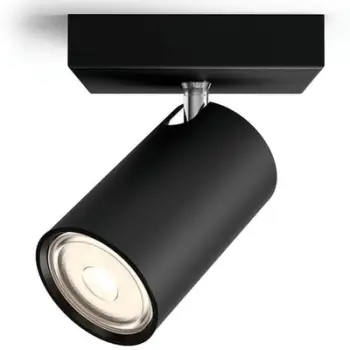 Dritë tavanore Candellux ALVEO ML0294, GU10, e zezë