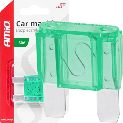 Siguresë automatike AMiO 03382 Maxi Flat, 30A, jeshile - 1