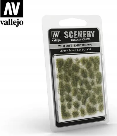 Set modelizimi Vallejo VALSC418, Wild Tuft 6mm, kafe e çelët - 1