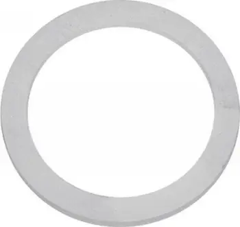 Garniturë gome Bialetti 18 Cup Gasket, rezervë për kafetierë 18 filxhan, e bardhë