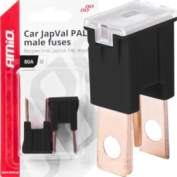 Siguresë automatike AMiO 03402 JapVal PAL O, 80A, e zezë
