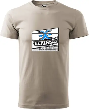 Bluzë unisex EERINESS T shirt, madhësia S, bezhë