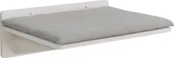 Platformë muri për mace Trixie, dru, 50 x 17.5 x 36.5 cm, e bardhë