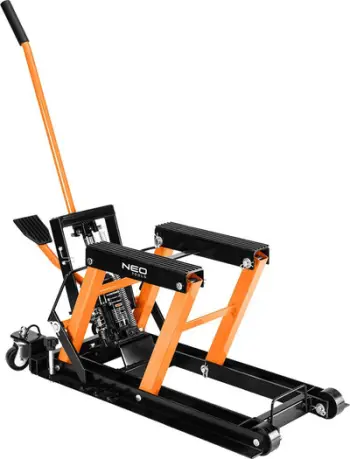 Ngritës hidraulik për motor Neo Tools, mobil, 680 kg, portokalli