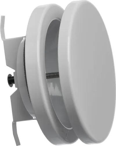 Difuzor metalik ventilimi Euro3plast, 100 mm, i bardhë - 2