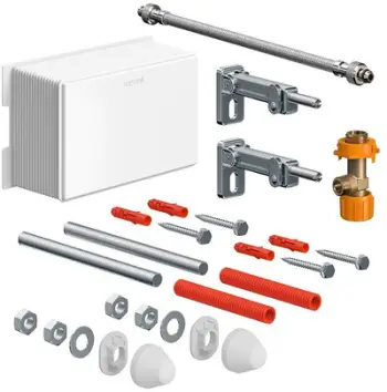 Set montimi Alca QUICK FIX AQUA 50, për korniza të fshehura 50 cm, për kazane varëse, i bardhë