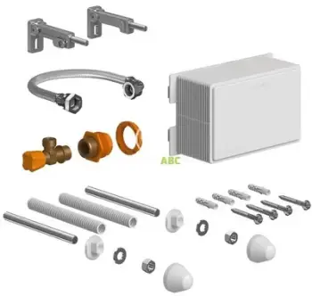 Set montimi Alcaplast Installation Kit AQUA 40, për tualet bide dhe urinor