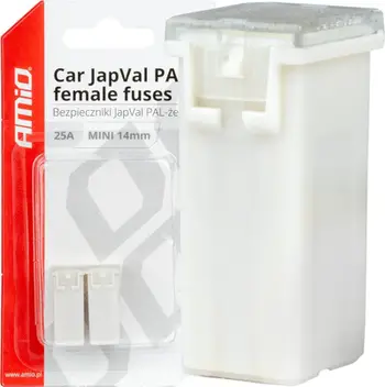 Siguresë automatike AMiO Fuse 03436, 25A, e bardhë