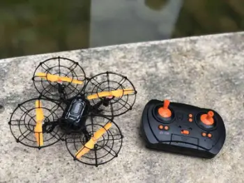 Dron nënujore Fleg Drone Submarine, kamera integruar, kontroll 2.4 GHz, shumëngjyrësh